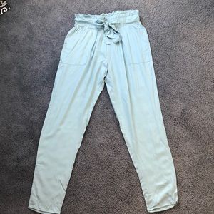 Baby Blue Cigarette Pants
